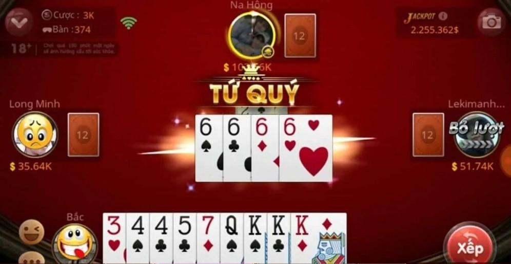 Tiền lên miền nam Sunwin 4 Tiến lên miền nam Sunwin88