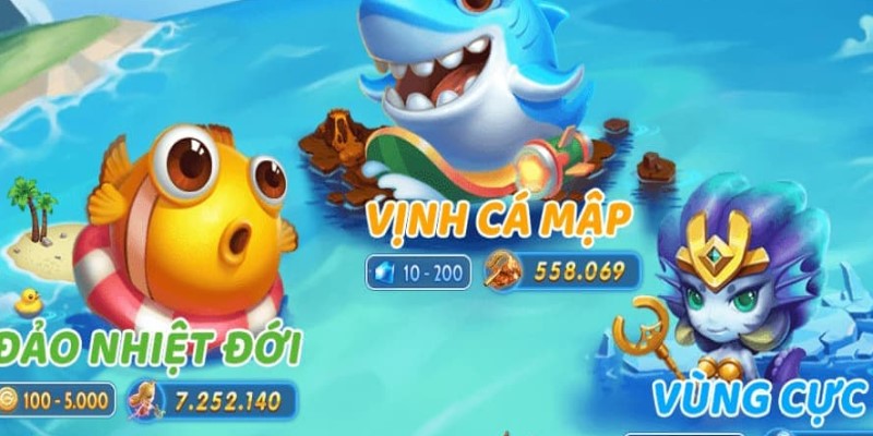 Bắn Cá Tiểu Tiên Cá Sunwin – Tựa Game Săn Cá Số 1 3 Nhiều level săn cá hấp dẫn
